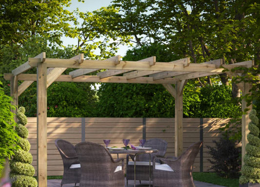 5 voordelen van een pergola in je tuin