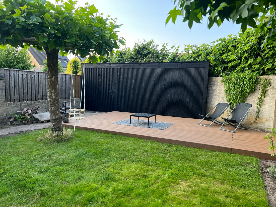 Een Stijlvolle Opbergschuur en Pergola's in Dongen